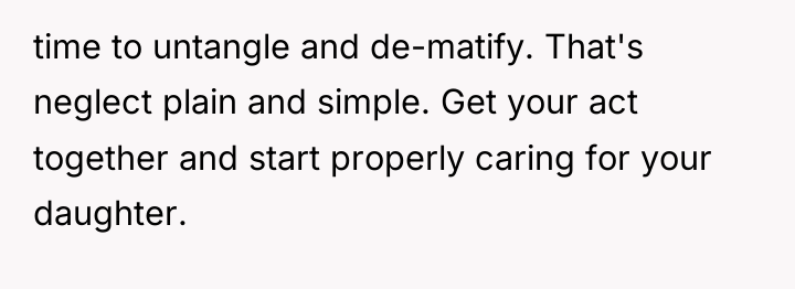 time to untangle and de-matify. That's neglect plain and simple....