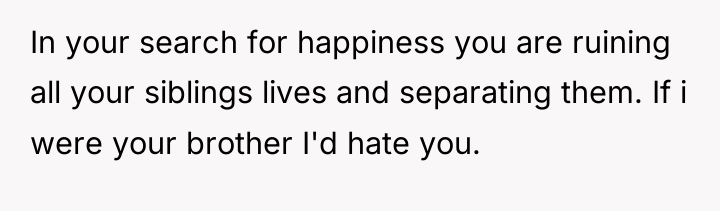 In your search for happiness you are ruining all your...