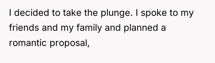 I decided to take the plunge. I spoke to my...