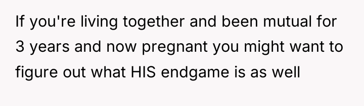 If you're living together and been mutual for 3 years...