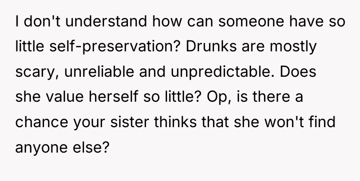 I don't understand how can someone have so little self-preservation?...