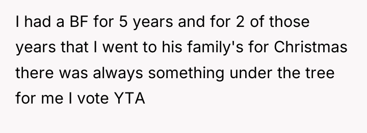 I had a BF for 5 years and for 2...