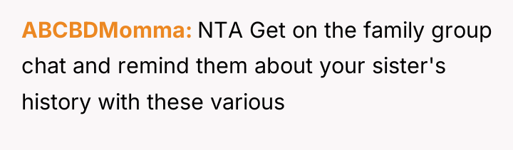 ABCBDMomma NTA Get on the family group chat and remind...