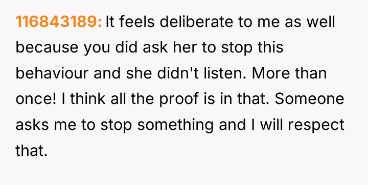116843189 It feels deliberate to me as well because you...