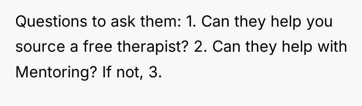 Questions to ask them: 1. Can they help you source...