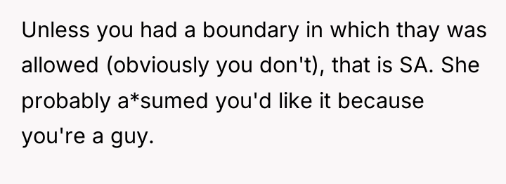Unless you had a boundary in which thay was allowed...