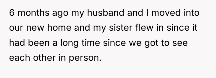 6 months ago my husband and I moved into our...