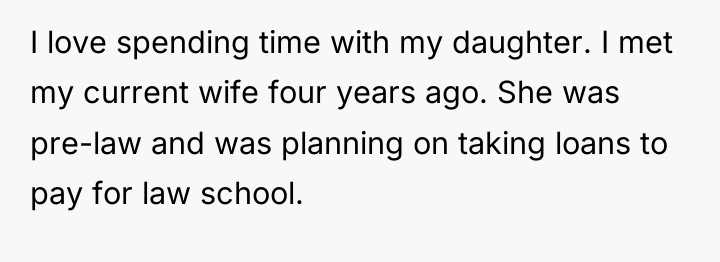 I love spending time with my daughter. I met my...