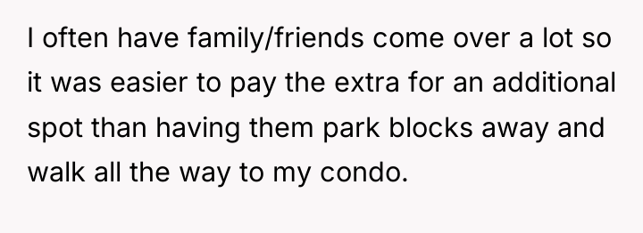 I often have family/friends come over a lot so it...