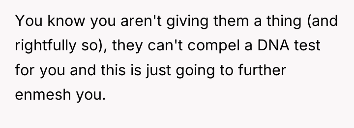 You know you aren't giving them a thing (and rightfully...