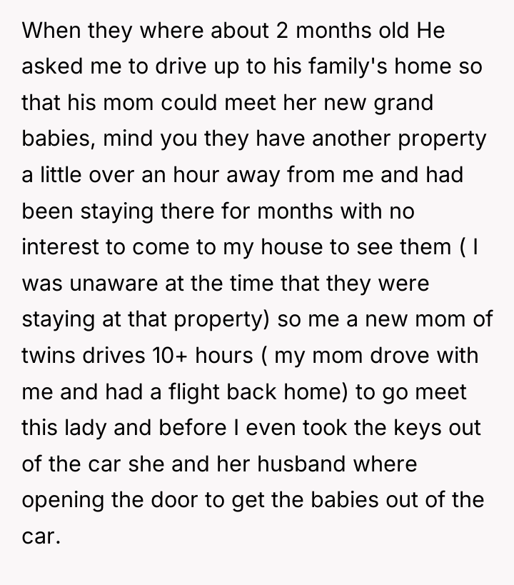 When they where about 2 months old He asked me...