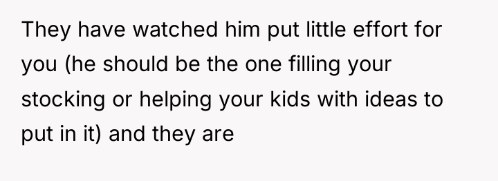 They have watched him put little effort for you (he...