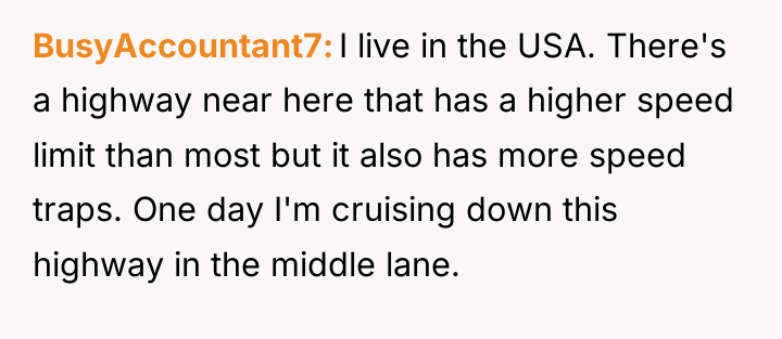BusyAccountant7 I live in the USA. There's a highway near...