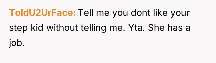 ToldU2UrFace Tell me you dont like your step kid without...