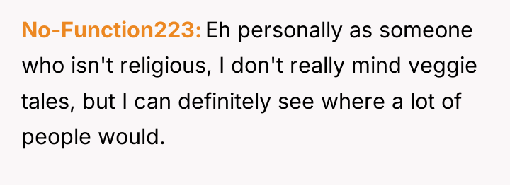 No-Function223 Eh personally as someone who isn't religious, I don't...