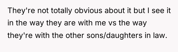 They're not totally obvious about it but I see it...
