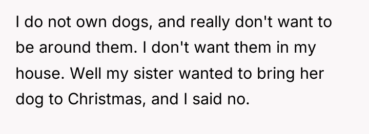 I do not own dogs, and really don't want to...