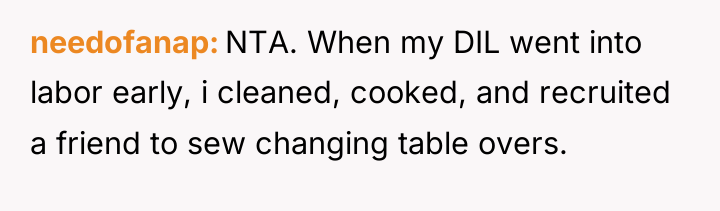 needofanap NTA. When my DIL went into labor early, i...