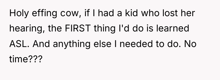 Holy effing cow, if I had a kid who lost...