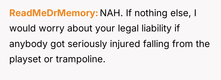 ReadMeDrMemory NAH. If nothing else, I would worry about your...