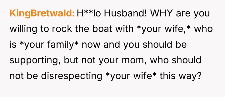 KingBretwald H**lo Husband! WHY are you willing to rock the...