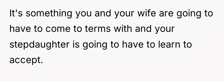 It's something you and your wife are going to have...