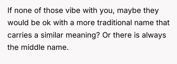If none of those vibe with you, maybe they would...