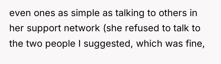 even ones as simple as talking to others in her...