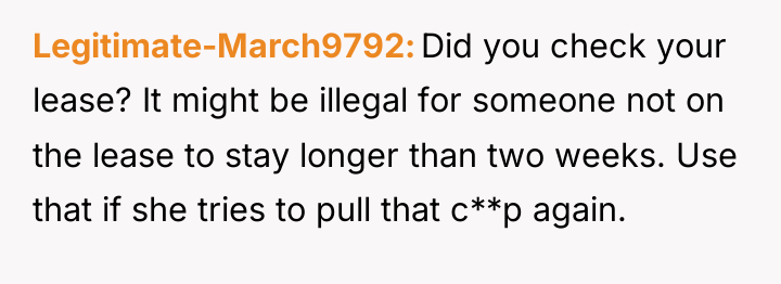 Legitimate-March9792 Did you check your lease? It might be illegal...