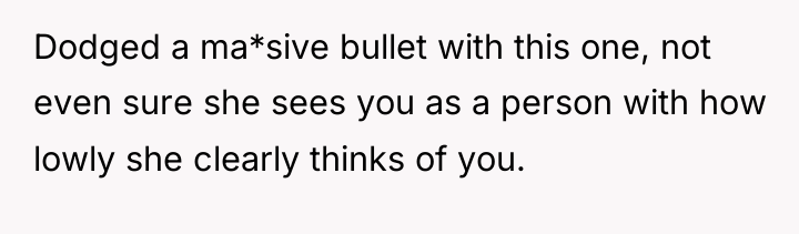 Dodged a ma*sive bullet with this one, not even sure...