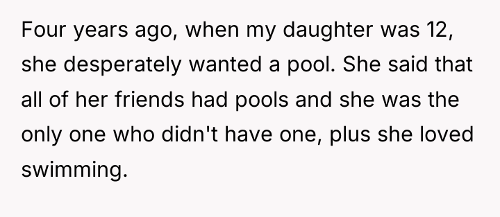 Four years ago, when my daughter was 12, she desperately...
