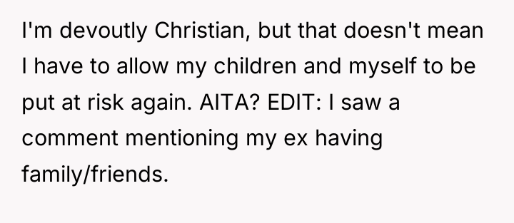 I'm devoutly Christian, but that doesn't mean I have to...