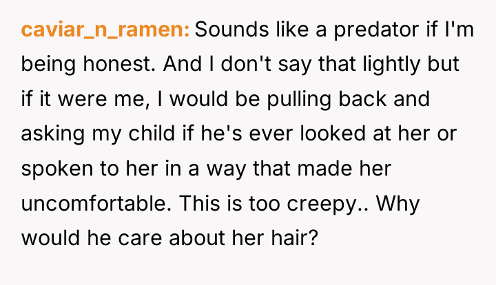 caviar_n_ramen Sounds like a predator if I'm being honest. And...