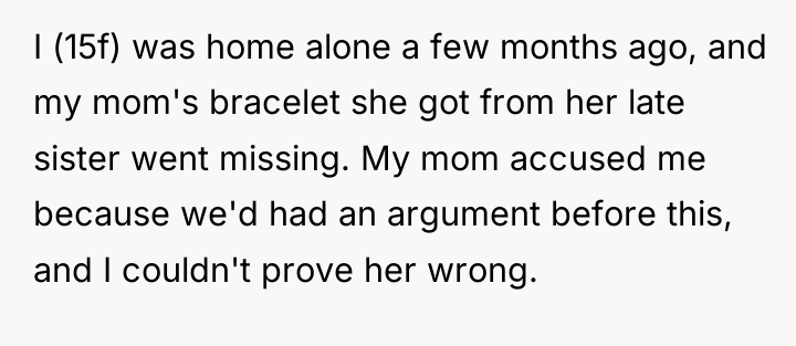 I (15f) was home alone a few months ago, and...