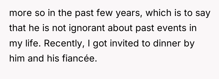 more so in the past few years, which is to...