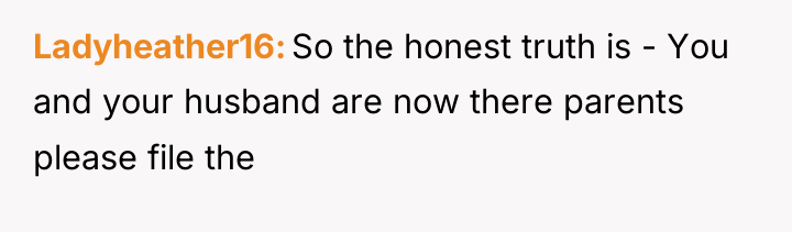 Ladyheather16 So the honest truth is - You and your...