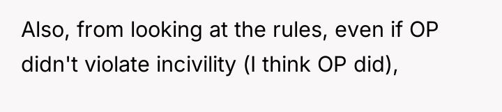Also, from looking at the rules, even if OP didn't...