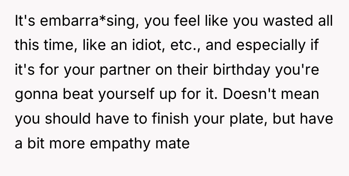 It's embarra*sing, you feel like you wasted all this time,...