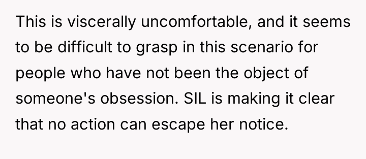 This is viscerally uncomfortable, and it seems to be difficult...