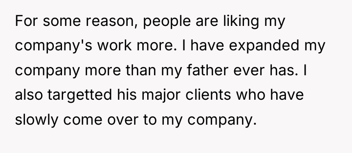 For some reason, people are liking my company's work more....