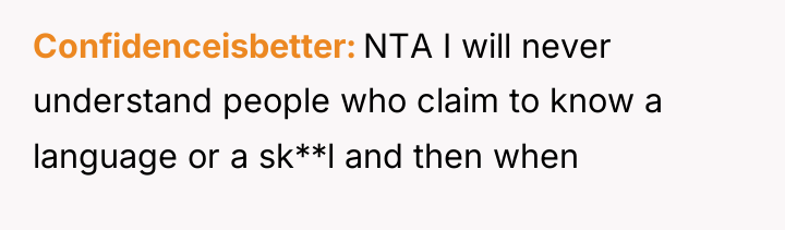 Confidenceisbetter NTA I will never understand people who claim to...