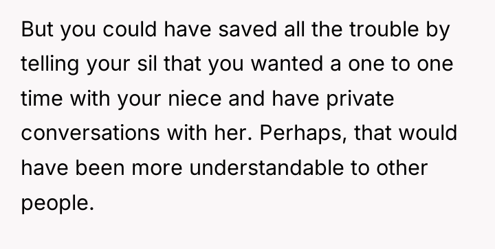 But you could have saved all the trouble by telling...