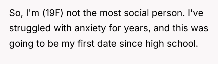 So, I'm (19F) not the most social person. I've struggled...