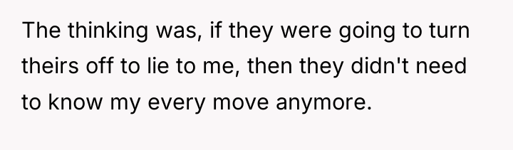 The thinking was, if they were going to turn theirs...