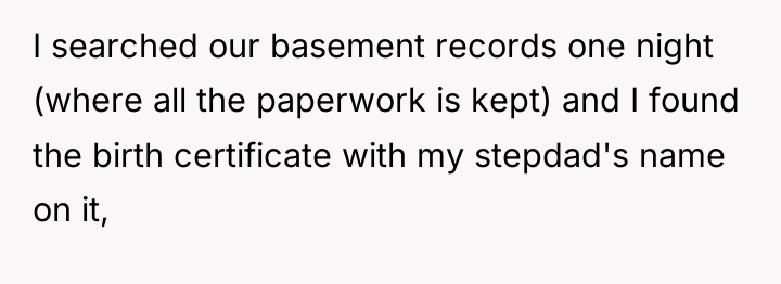 I searched our basement records one night (where all the...
