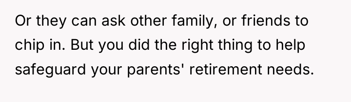 Or they can ask other family, or friends to chip...