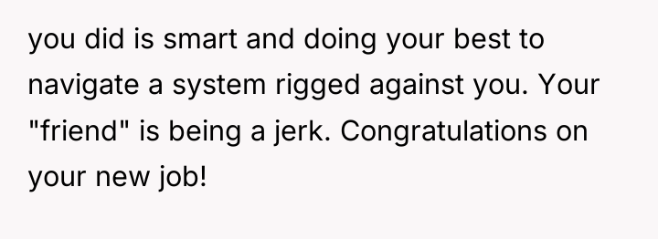 you did is smart and doing your best to navigate...