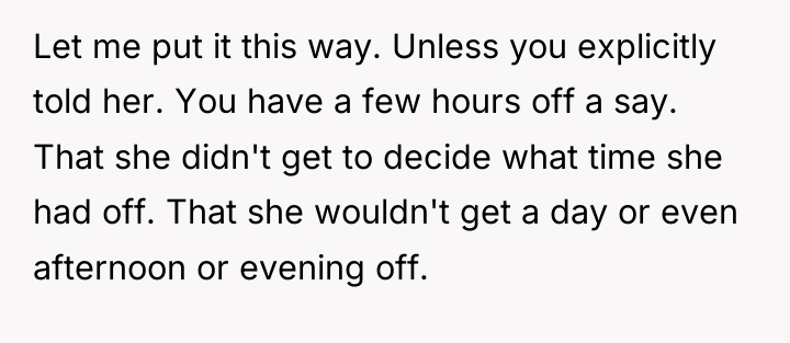Let me put it this way. Unless you explicitly told...