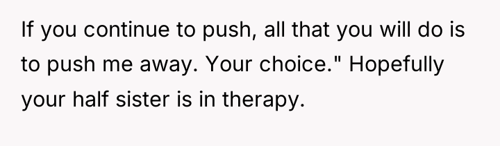 If you continue to push, all that you will do...