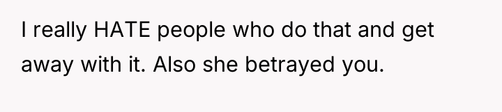 I really HATE people who do that and get away...